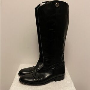 Frye Black Heeled Boots